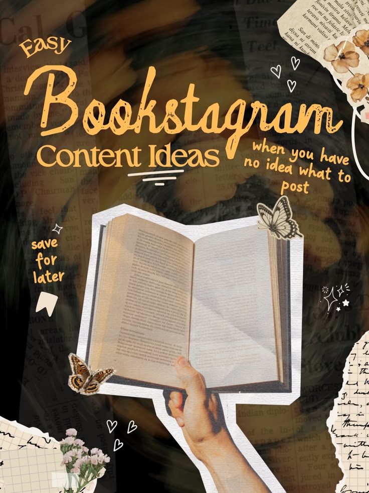 Bookstagram post